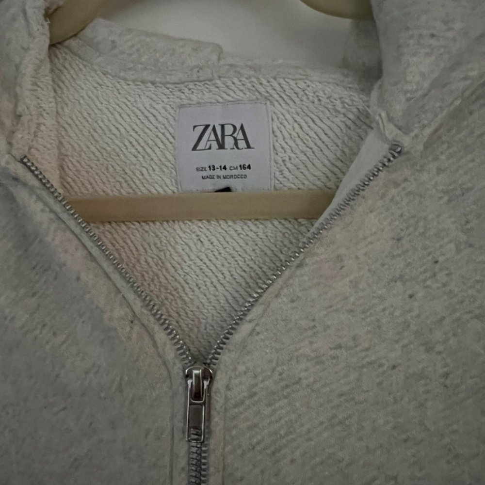 NWOT Zara Grey hoodie - Picture 5 of 5